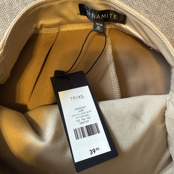 Dynamite Tan Suede Skirt - Picture 3 of 3